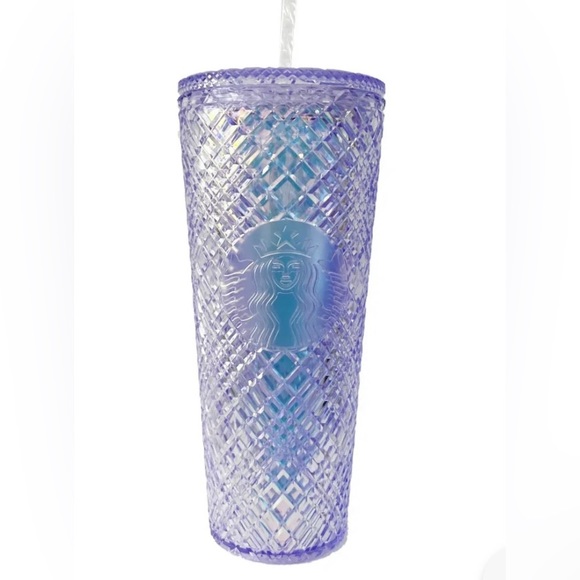 Starbucks Mexico Jeweled Unicorn Cup Crystal Iridescent Studded Tumbler 24oz New - Picture 3 of 12
